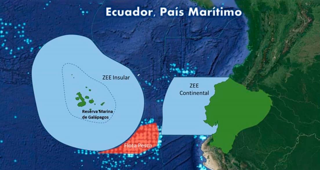 Frota pesqueira chinesa ameaça vida selvagem das Ilhas Galápagos