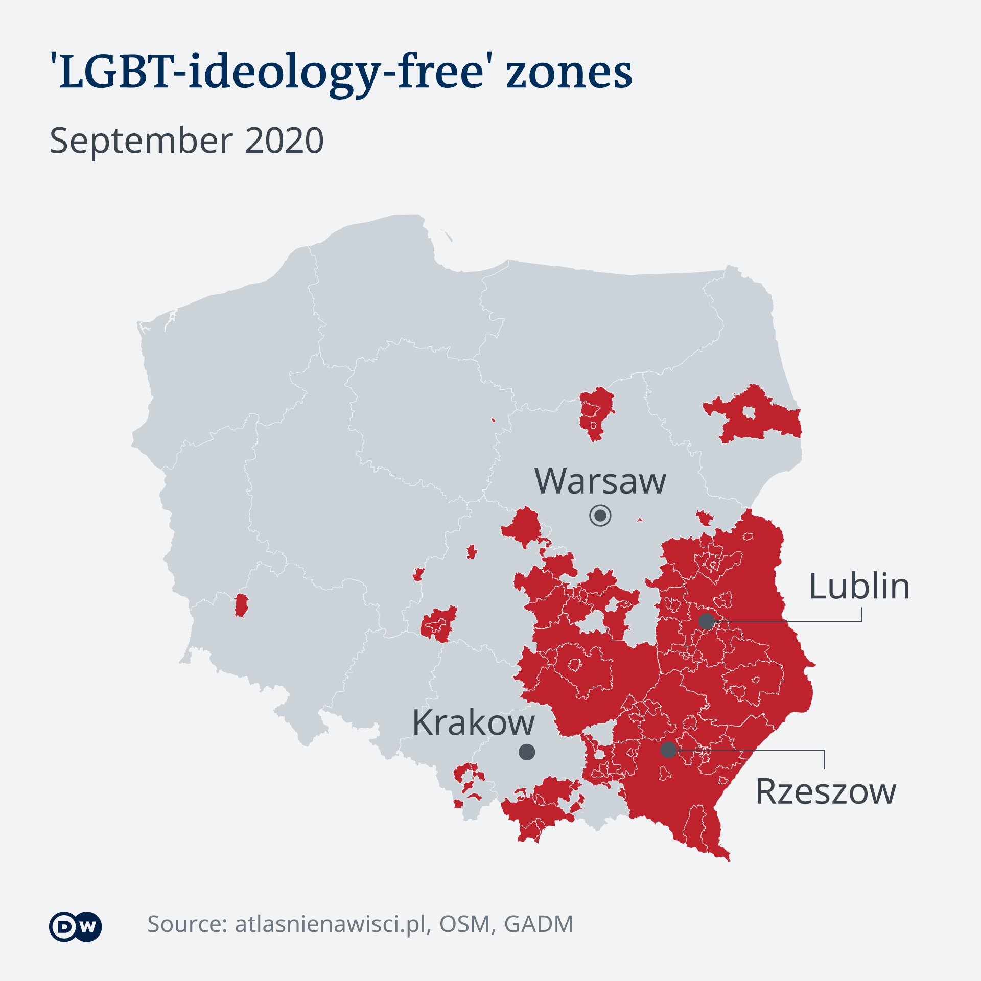 Неудача в Европе: зоны, свободные от ЛГБТИК+ людей