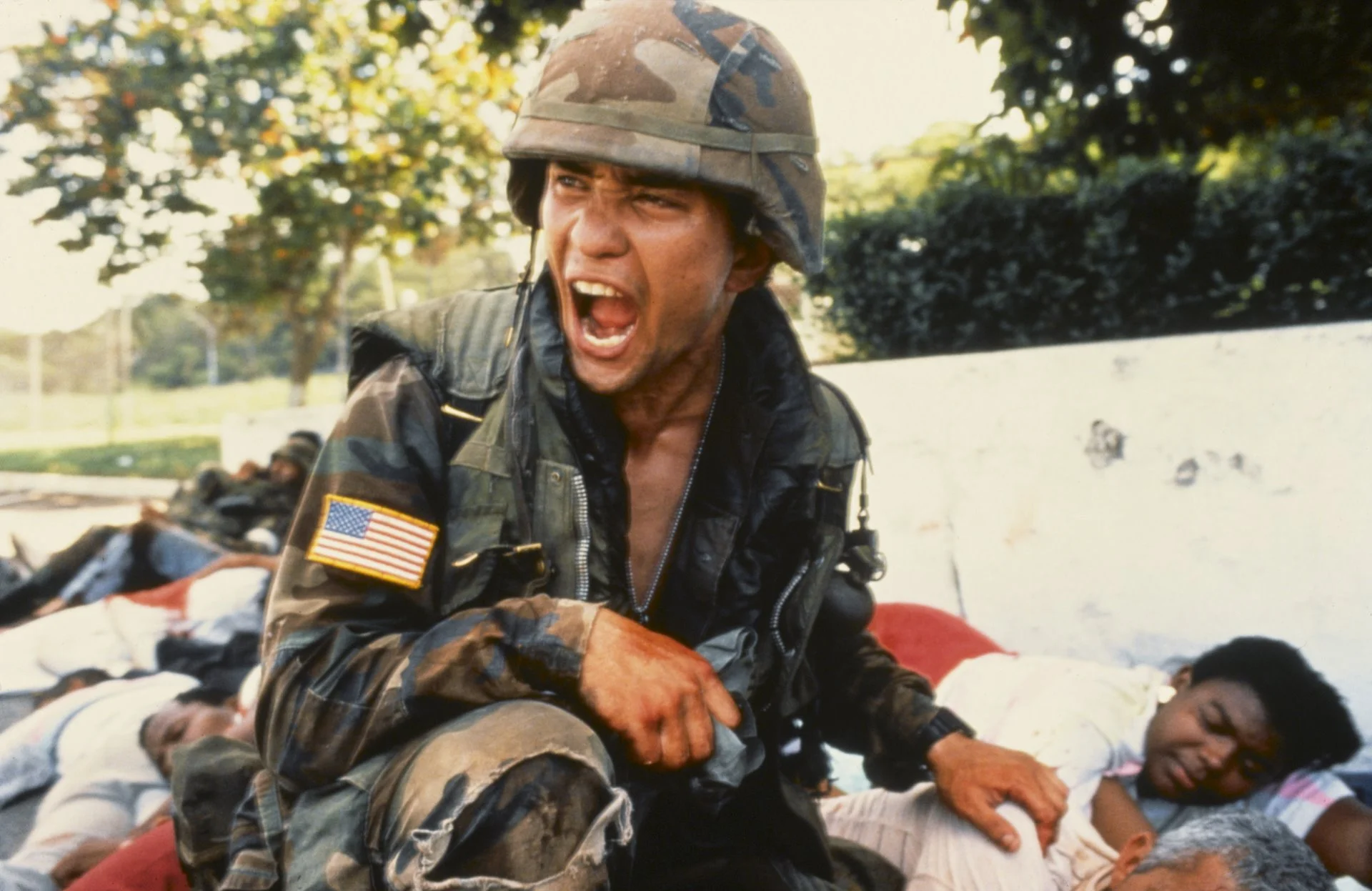 Invasión estadounidense de Panamá durante la Operación Causa Justa. En diciembre, los días del General Noriega como presidente estaban contados cuando EU respondió a su declaración de guerra. 